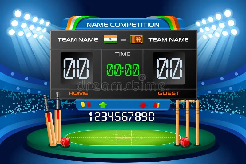 cricketeer scoreboard