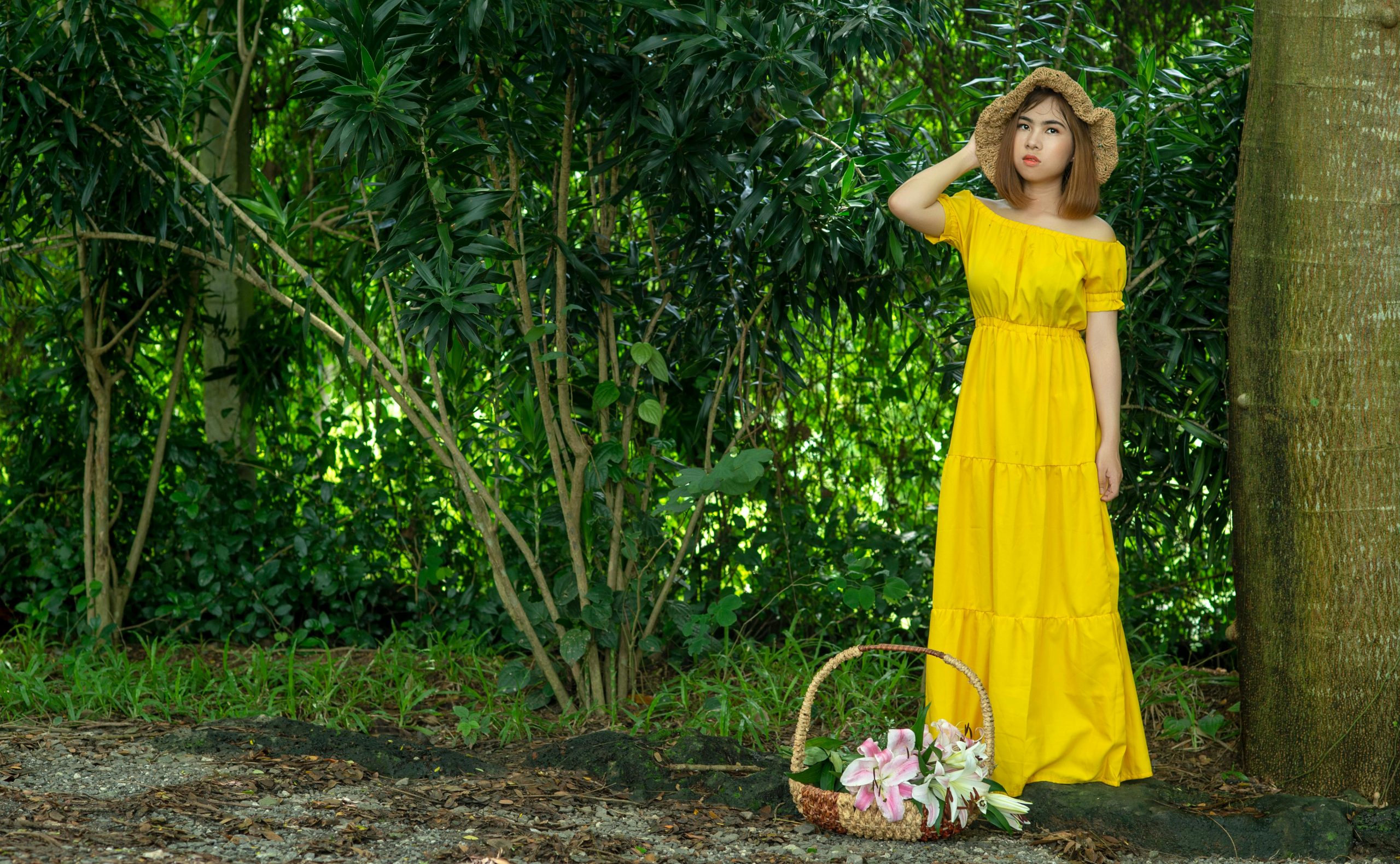 yellow homecoming dress