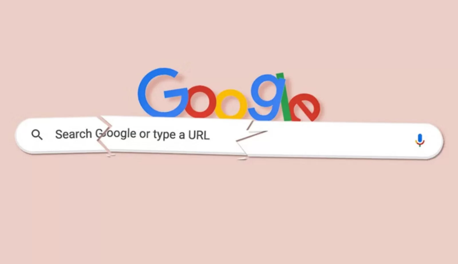 search google or type a url