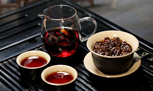 cha pu erh tea
