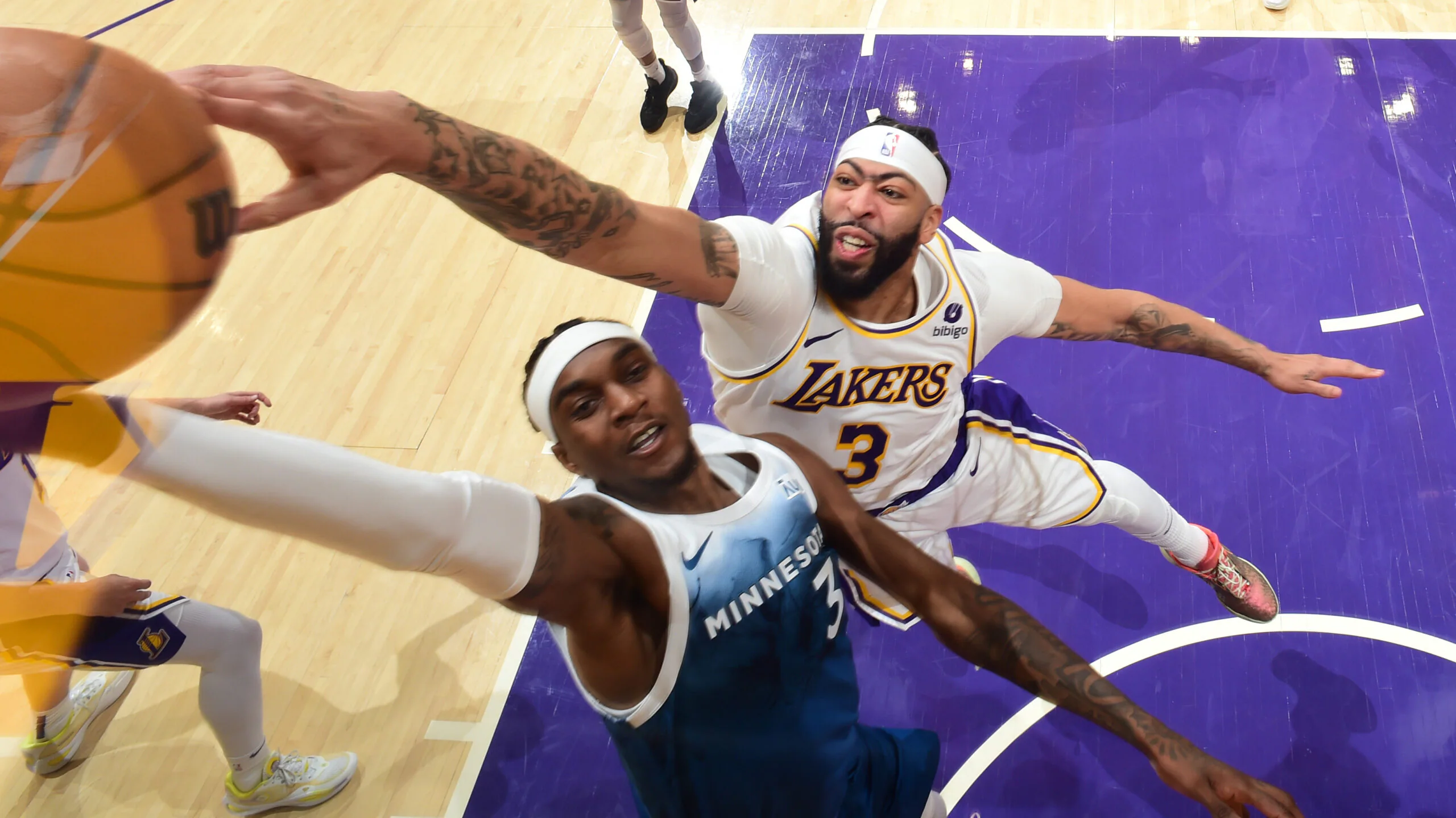 minnesota timberwolves vs lakers match player stats