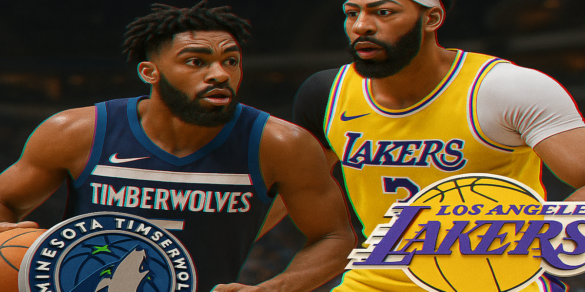 minnesota timberwolves vs lakers match player stats