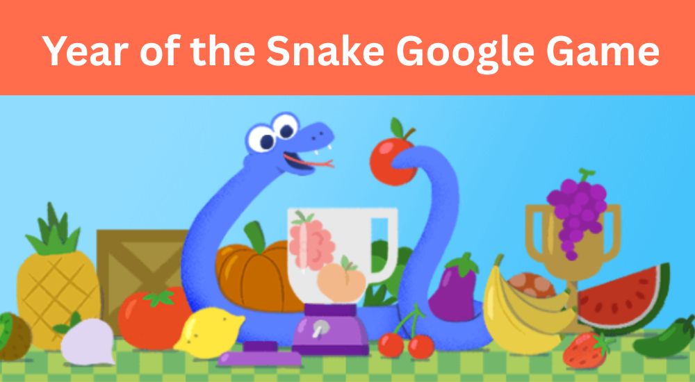 year of the snake google game