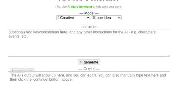 perchance ai story