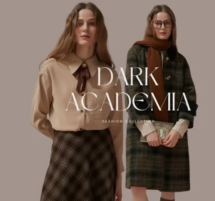 dark academia fashion female