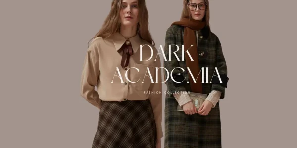 dark academia fashion female