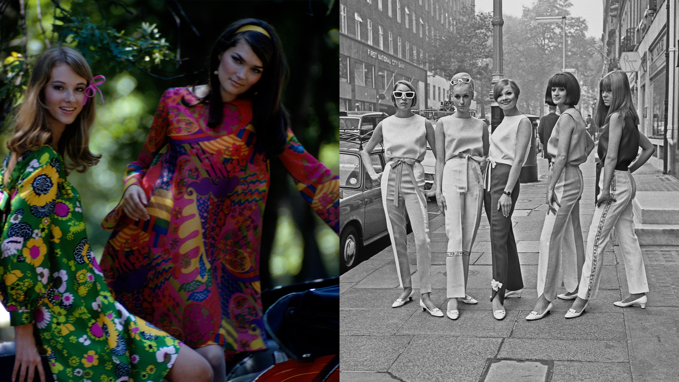 authentic 60s hippie fashion